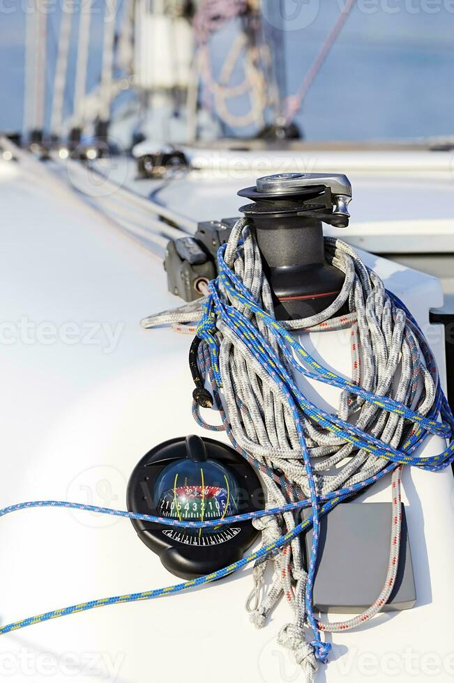 Sailboat - Close up of Instruments photo