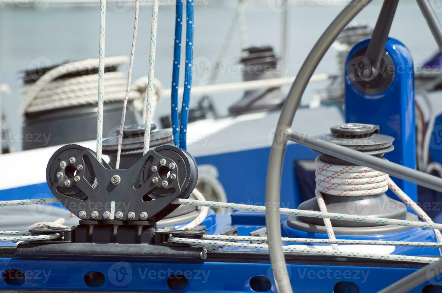 Close up of Sailboat photo