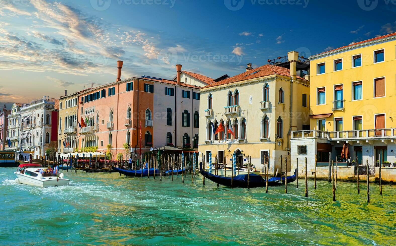 Sunny summer Venice photo