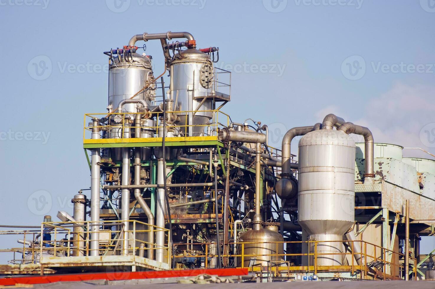 Industrial chemical plant photo