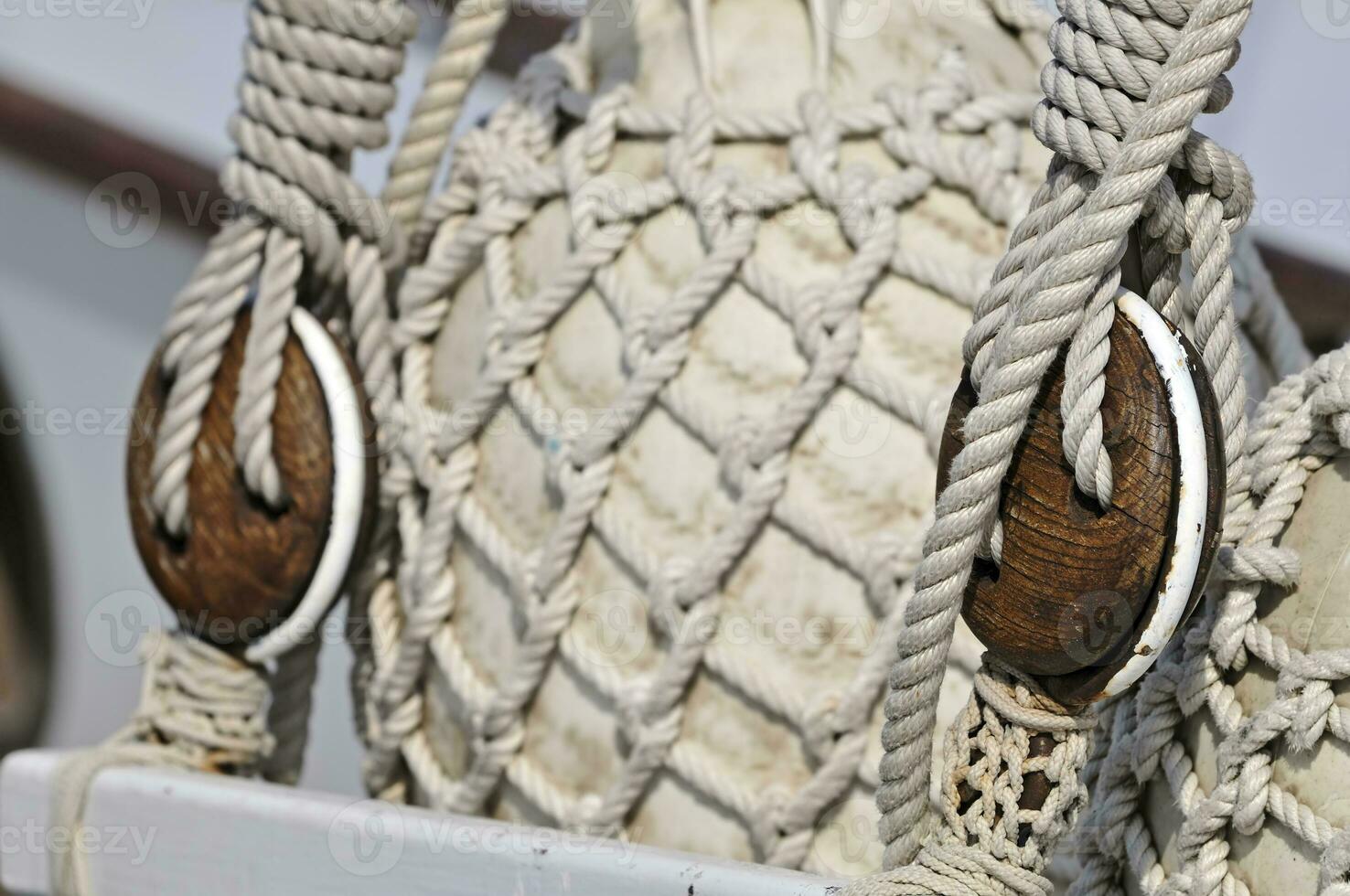 Close up of sailboat photo