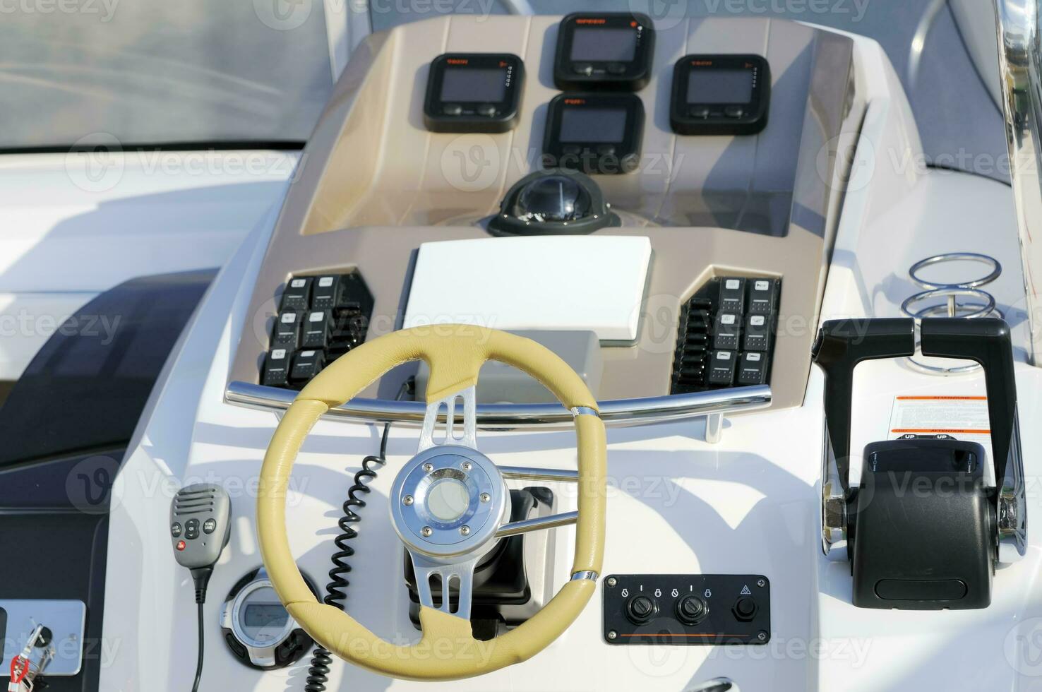 Motorboat Cockpit - Instruments photo