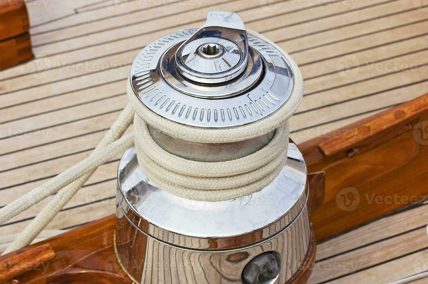 Close up of sailboat photo