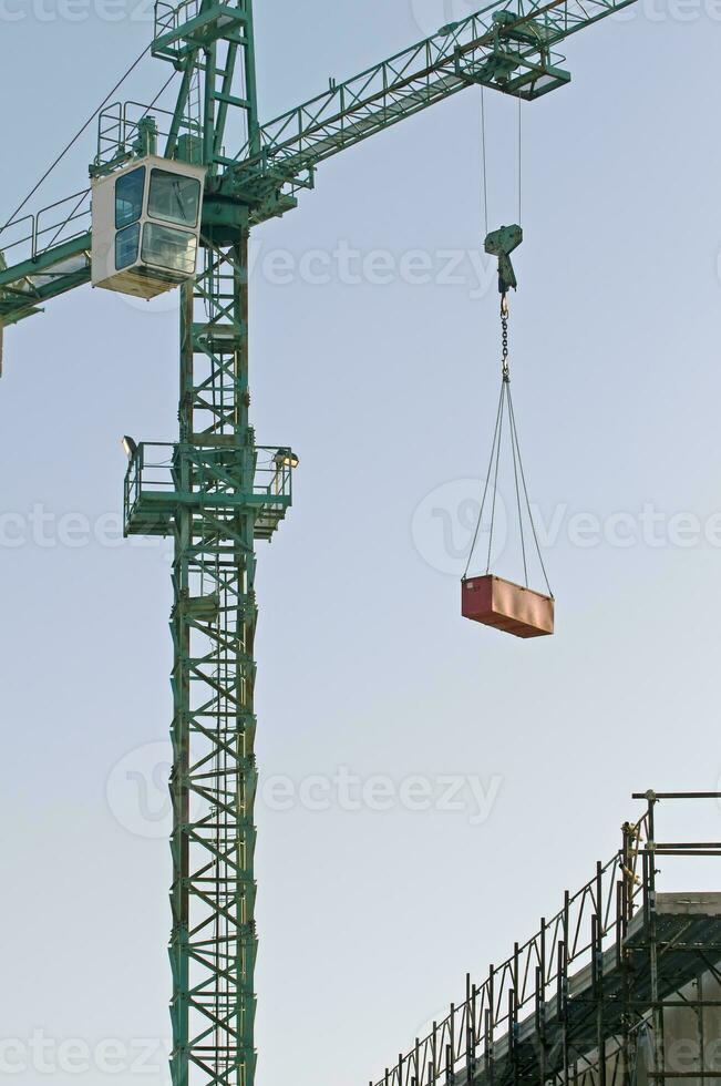 Crane Lifting a Load photo