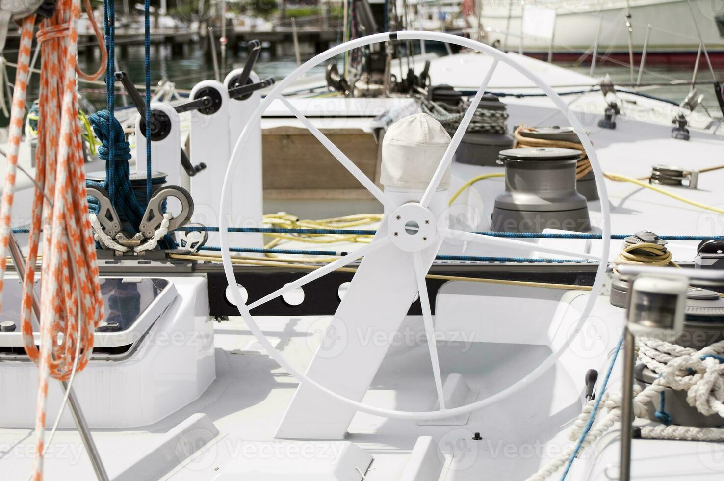 Boat Steering Wheel photo