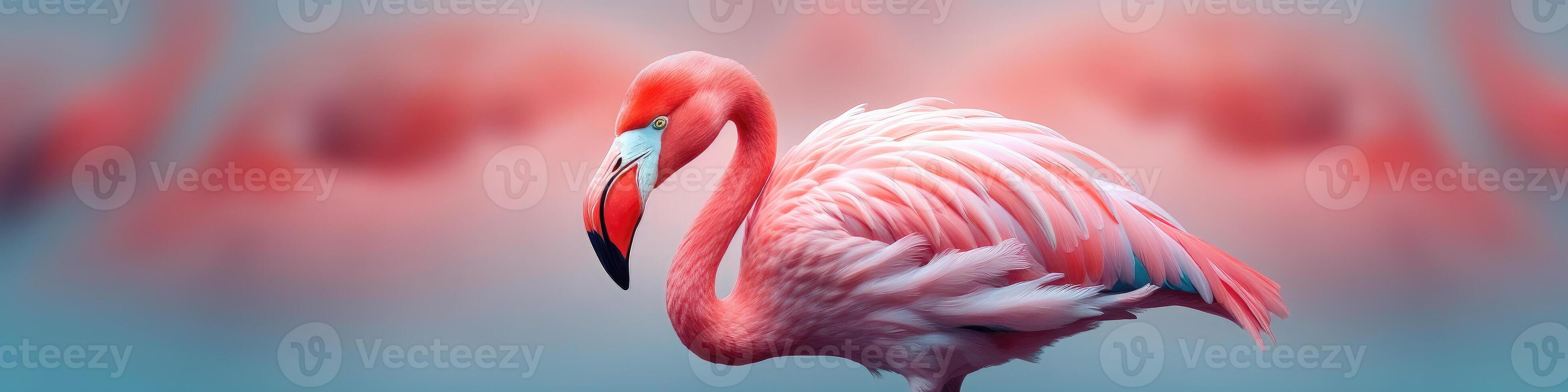Flamingo - aesthetic photo