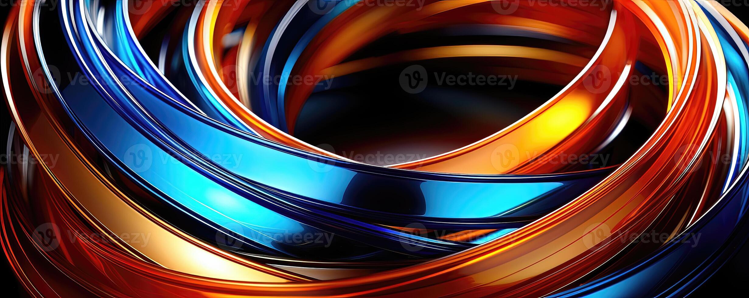 abstract wavy background photo