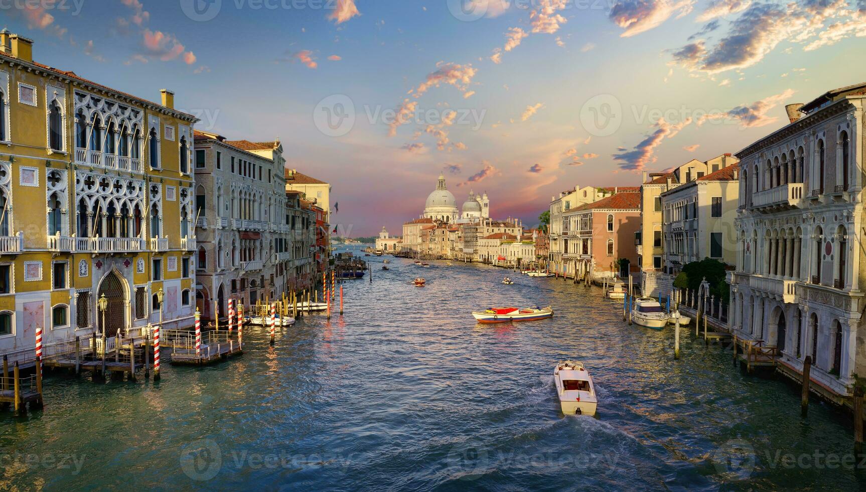 Boat at  Grand Canal photo