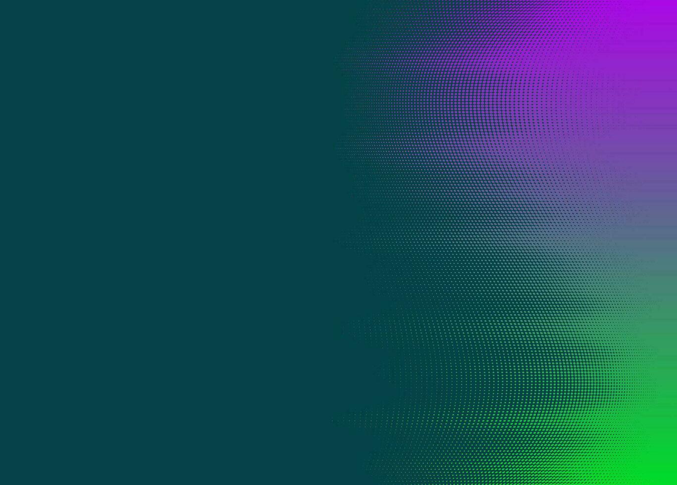 Vector color gradual blend halftone  background. Abstract  dotted texture pattern. Vibrant retro neon colored design.