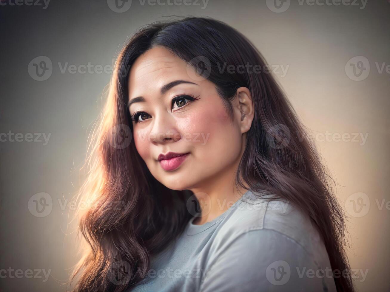 portrait photo of happy beautiful old woman lady in city,