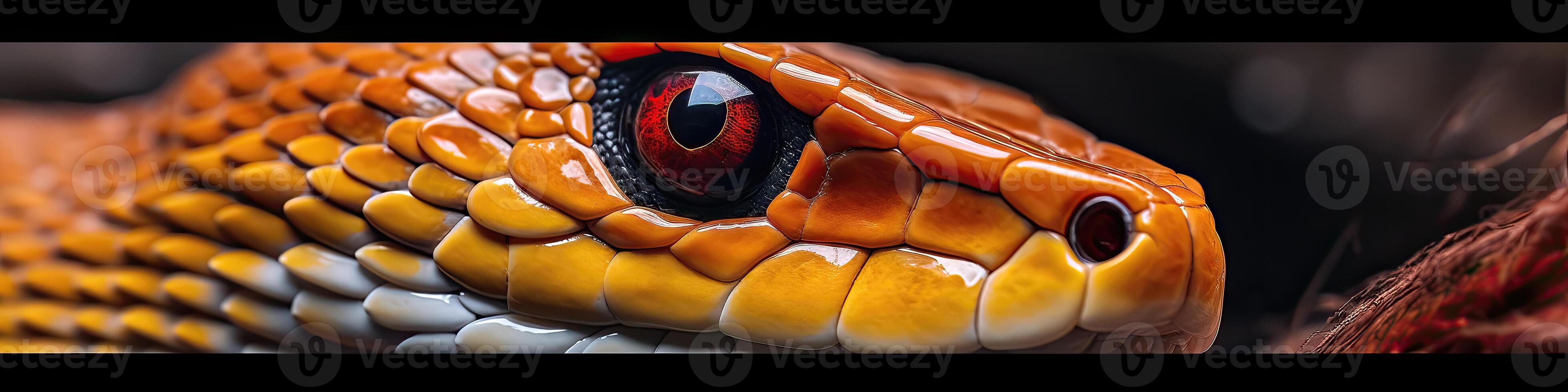 Snake head - photo