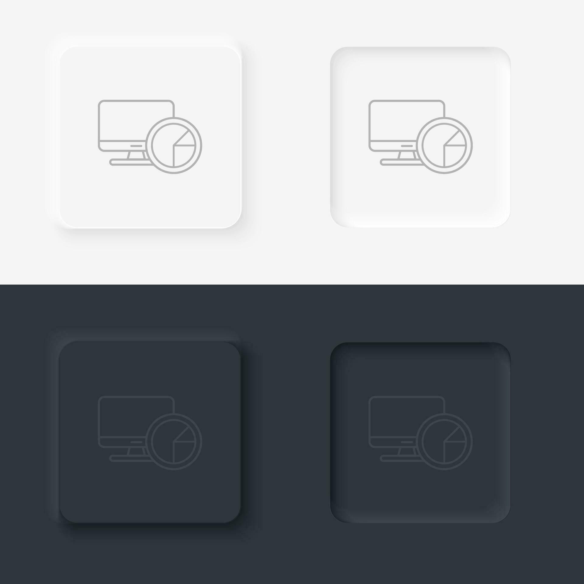 Memory, computer, neumorphic style button 26297248 Vector Art at Vecteezy
