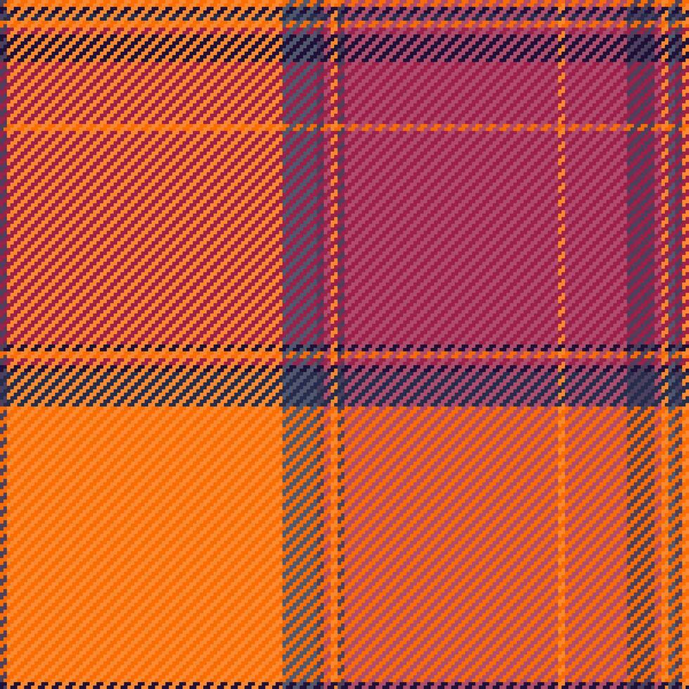 Fabric vector seamless of pattern background textile with a plaid texture check tartan.