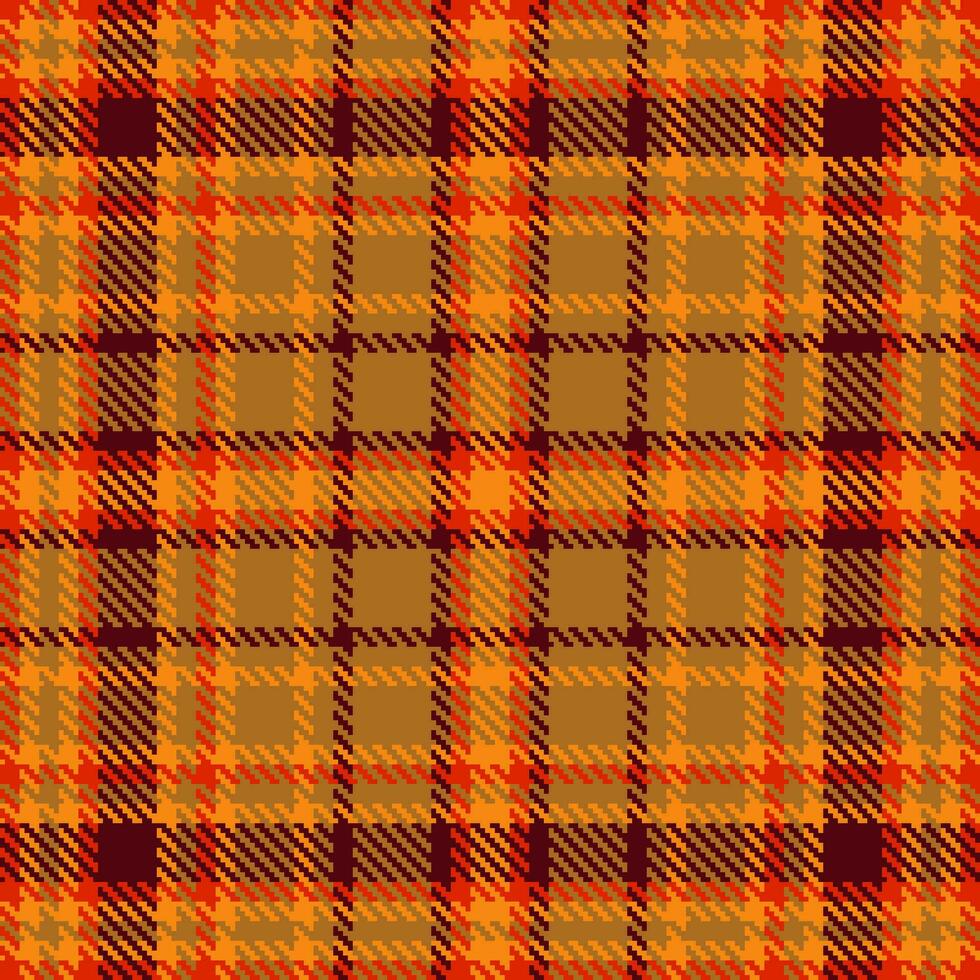 Tartan fabric texture of background plaid textile with a pattern check vector seamless.