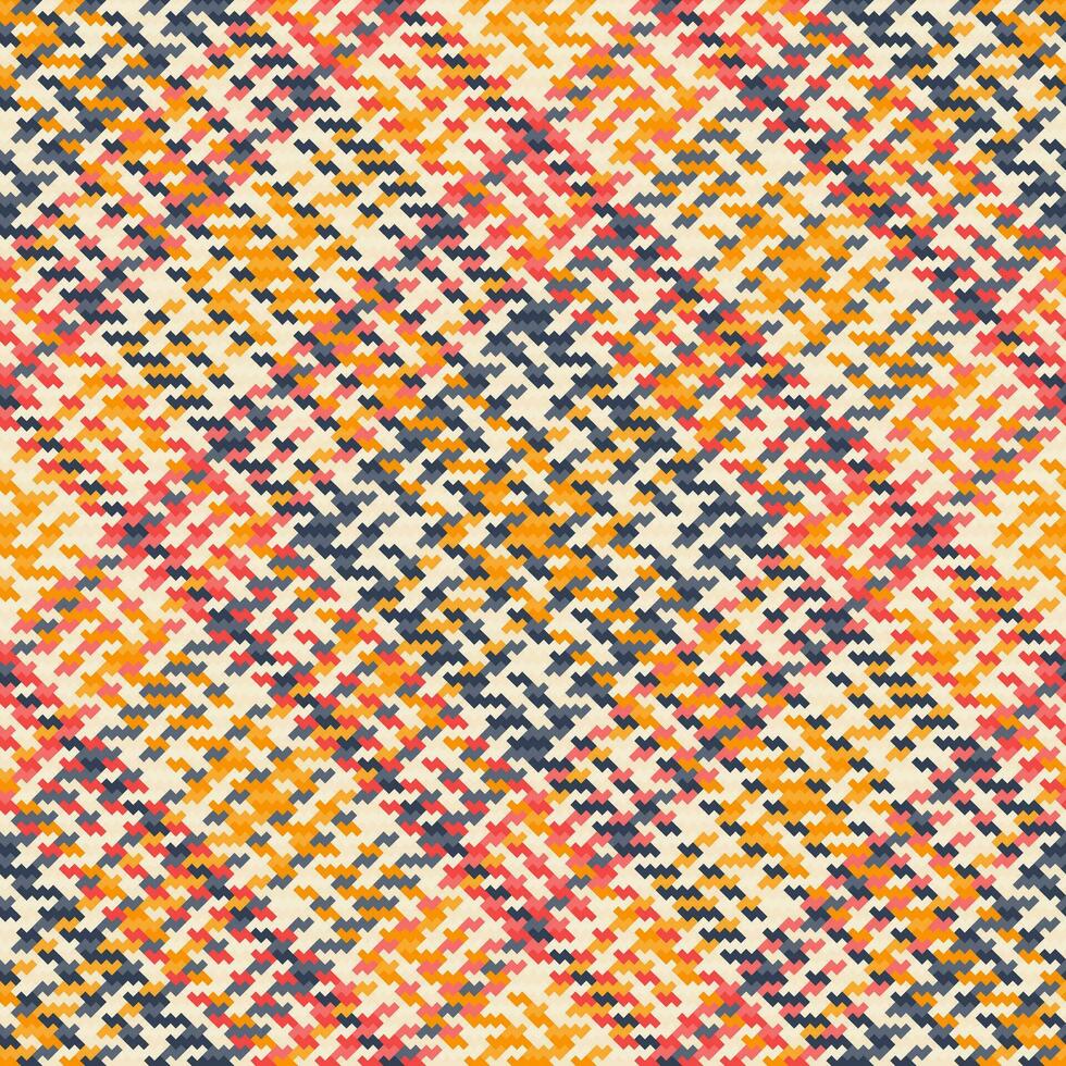 Texture seamless background of plaid pattern textile with a check vector tartan fabric.