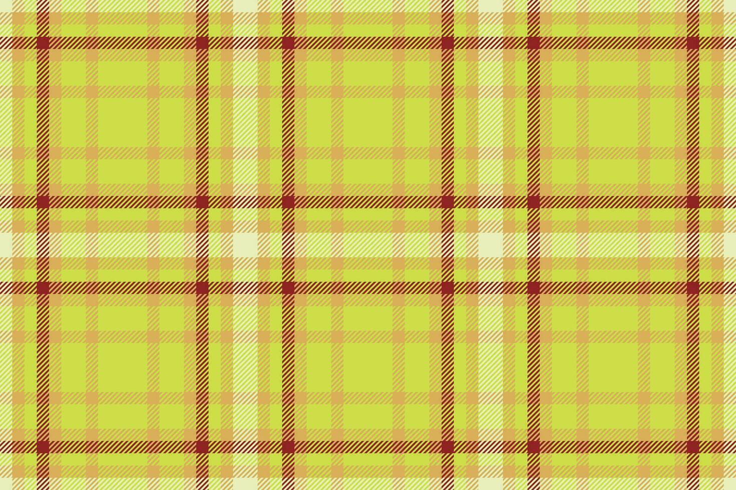 Plaid fabric pattern of background textile check with a texture tartan seamless vector. vector