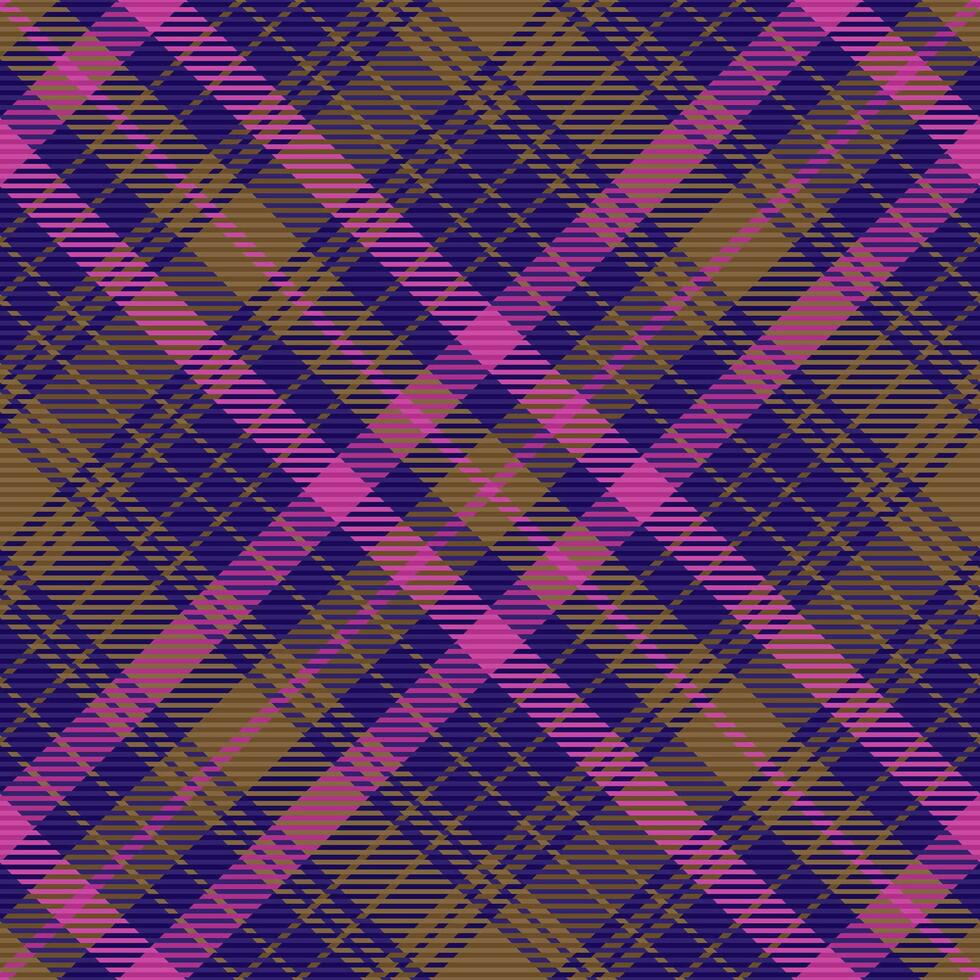 Textile check pattern of vector seamless background with a texture plaid tartan fabric.