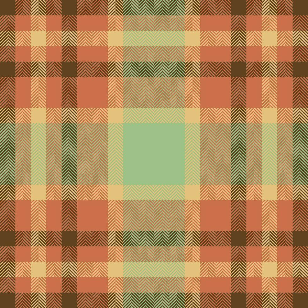 Fabric vector texture of check pattern tartan with a seamless plaid textile background.
