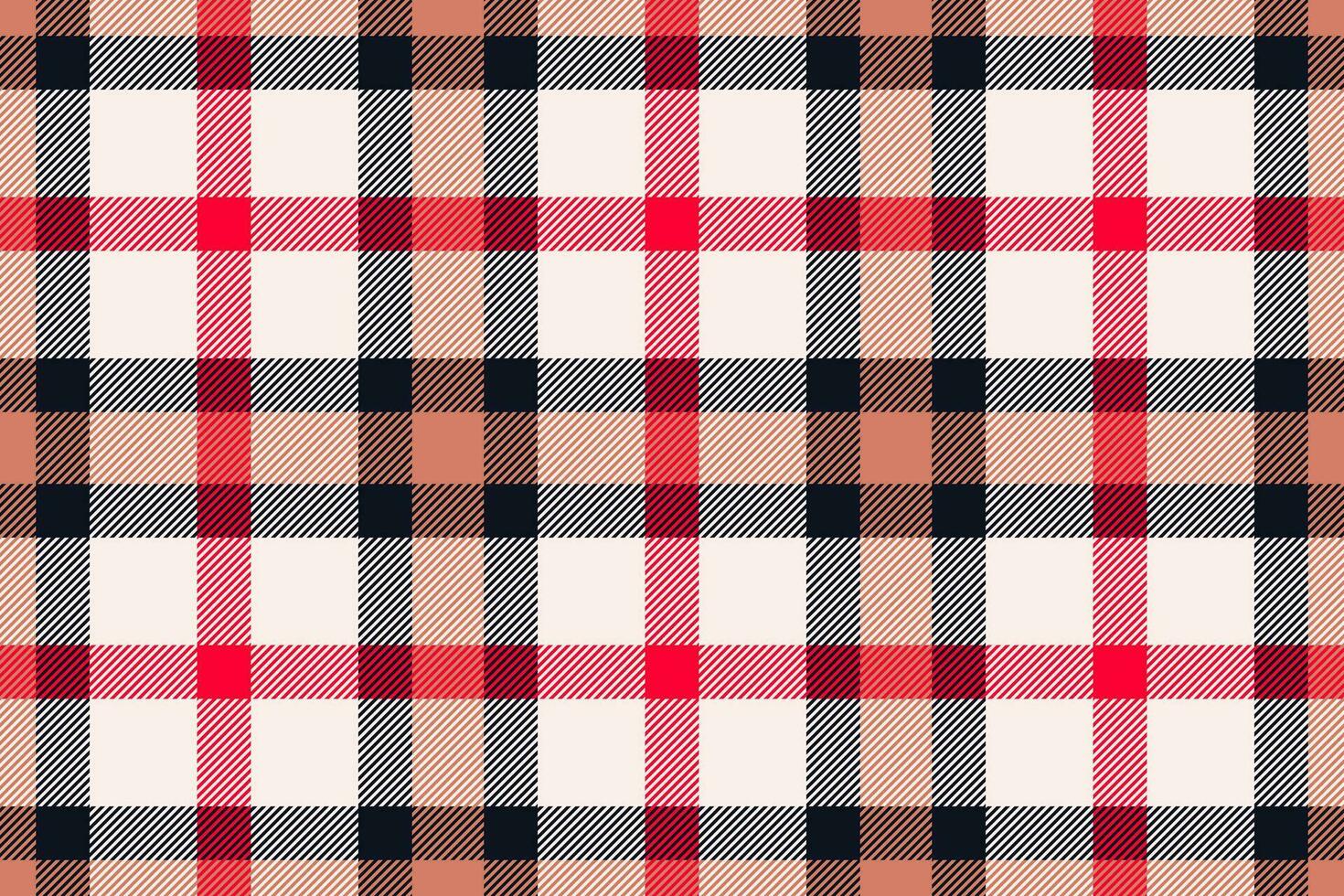 Plaid background, check seamless pattern. Vector fabric texture for textile print, wrapping paper, gift card or wallpaper.