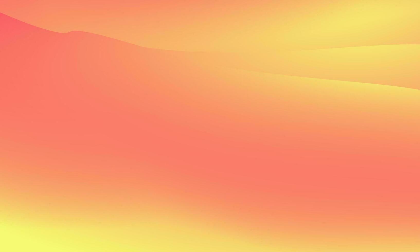 Beautiful yellow and orange gradient background smooth and soft texture vector