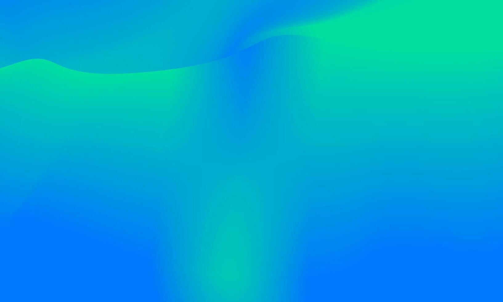 Beautiful green and blue gradient background smooth and soft texture vector