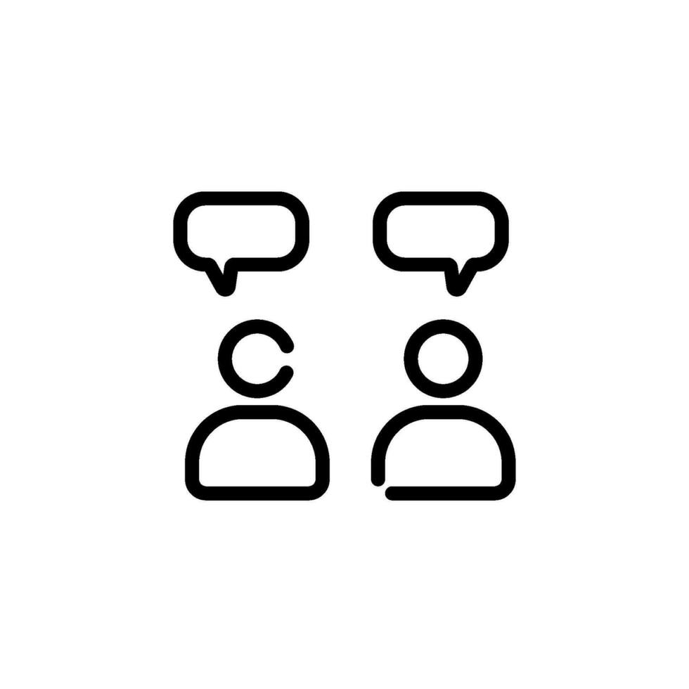 communication bubble speech sign symbol vector