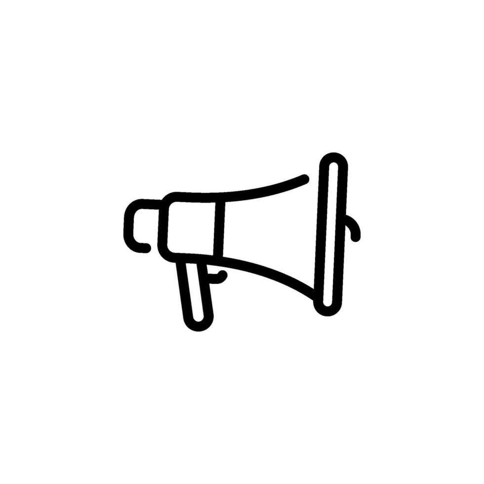 communication megaphone sign symbol vector