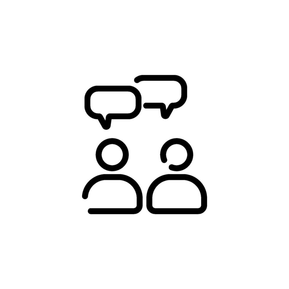 communication bubble speech sign symbol vector