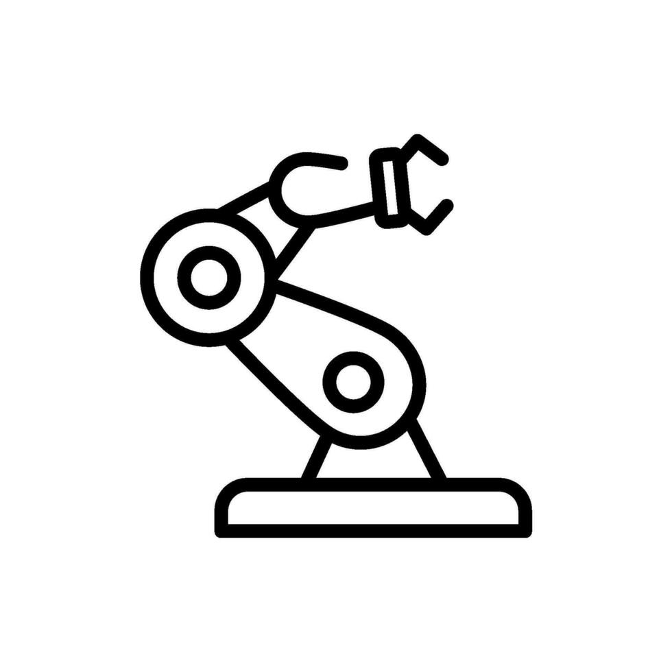 technology robotic sign symbol vector