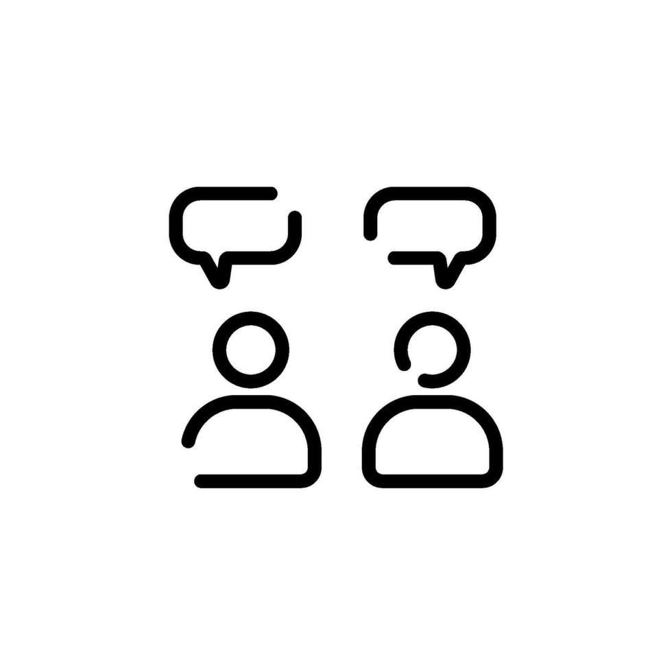 communication bubble speech sign symbol vector