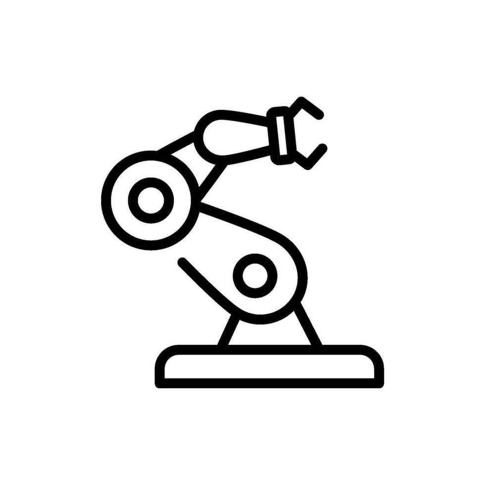 technology robotic sign symbol vector