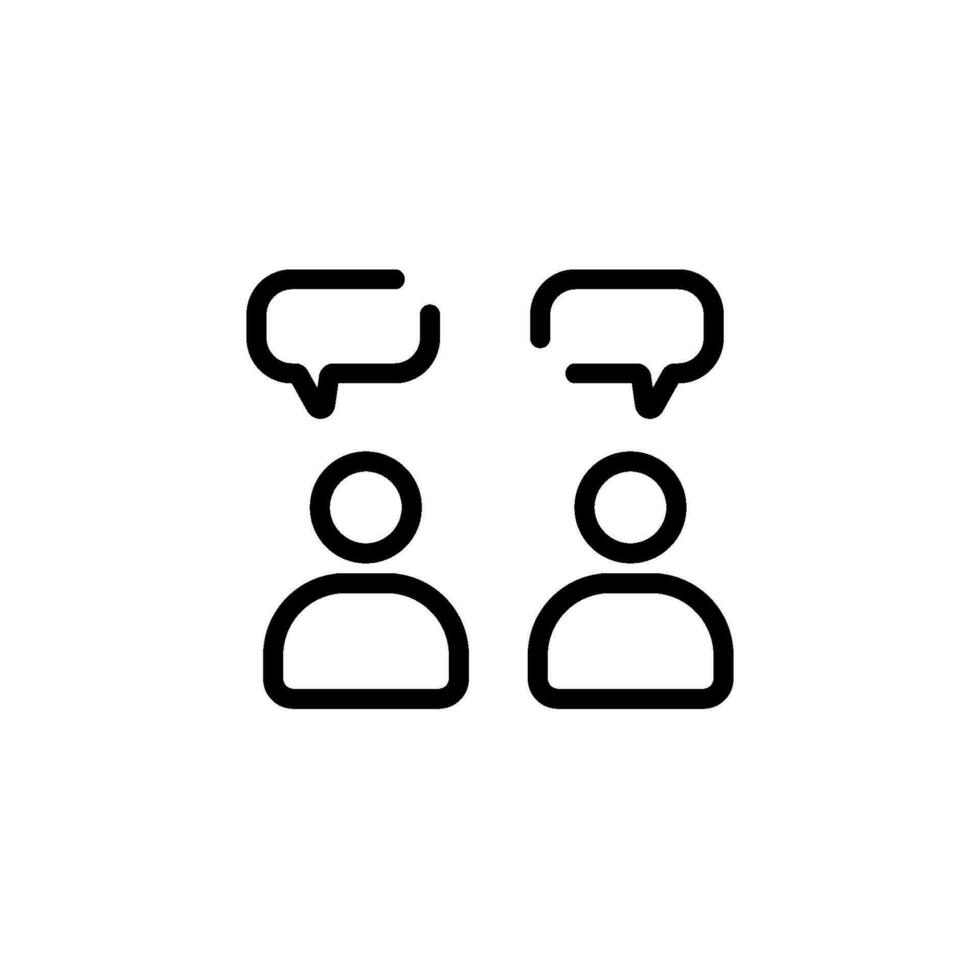 communication bubble speech sign symbol vector