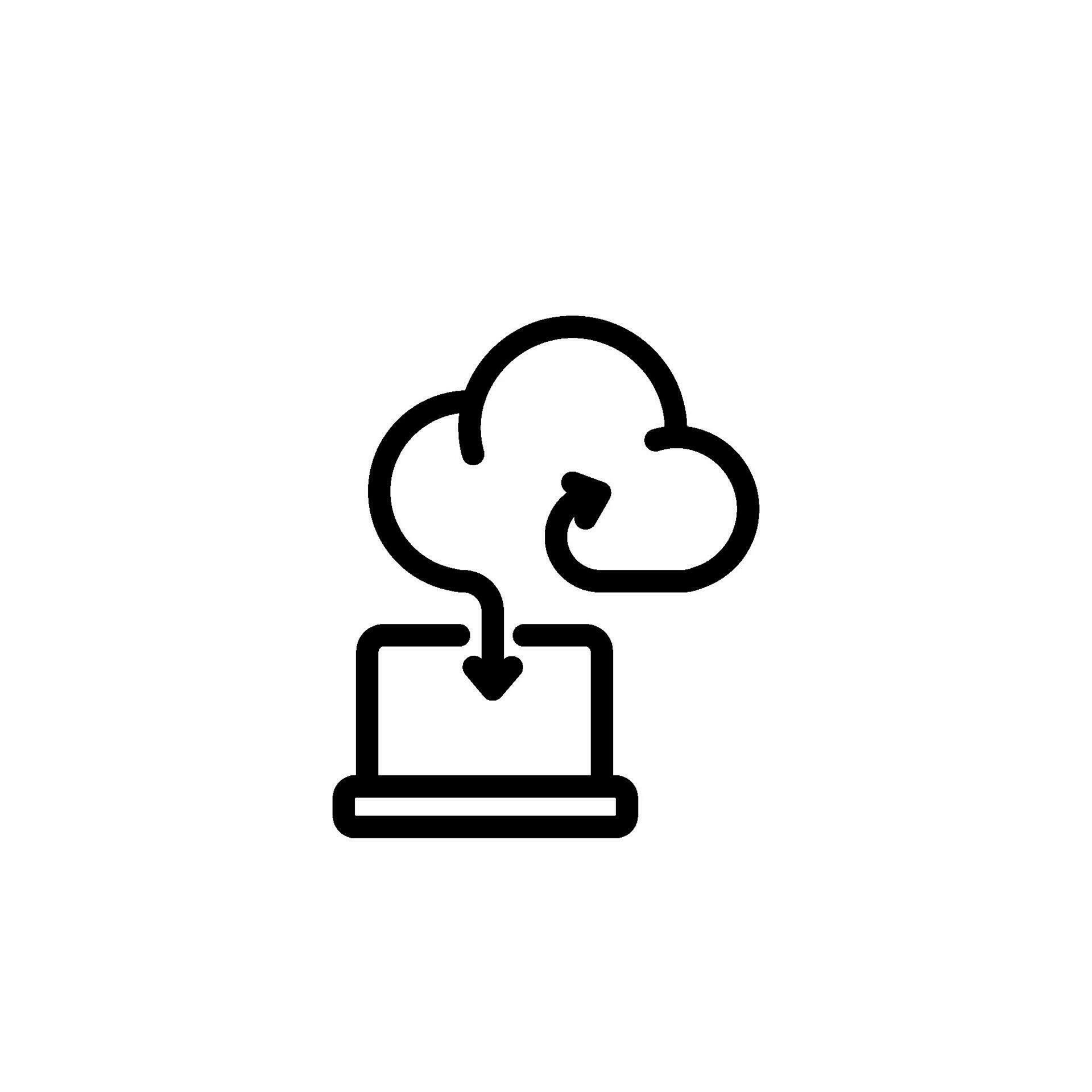 technology cloud computing sign symbol vector 26299293 Vector Art at 