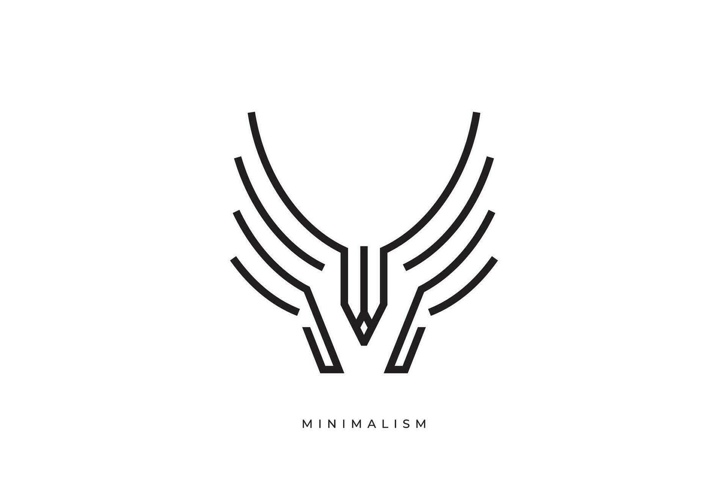 Initial based clean and minimal Logo. W letters creative fonts monogram icon symbol. vector