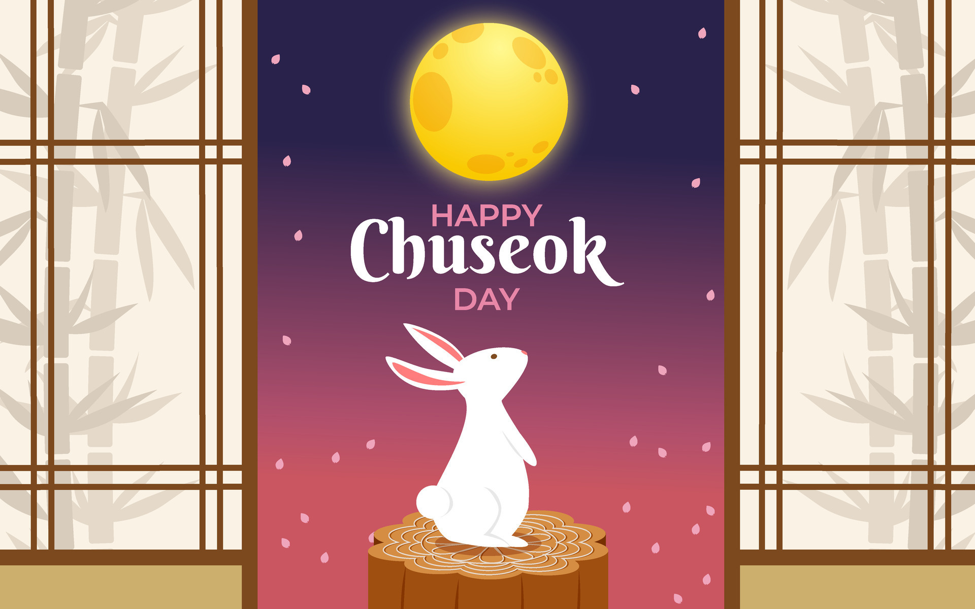 Happy Chuseok Day Background 26299817 Vector Art at Vecteezy