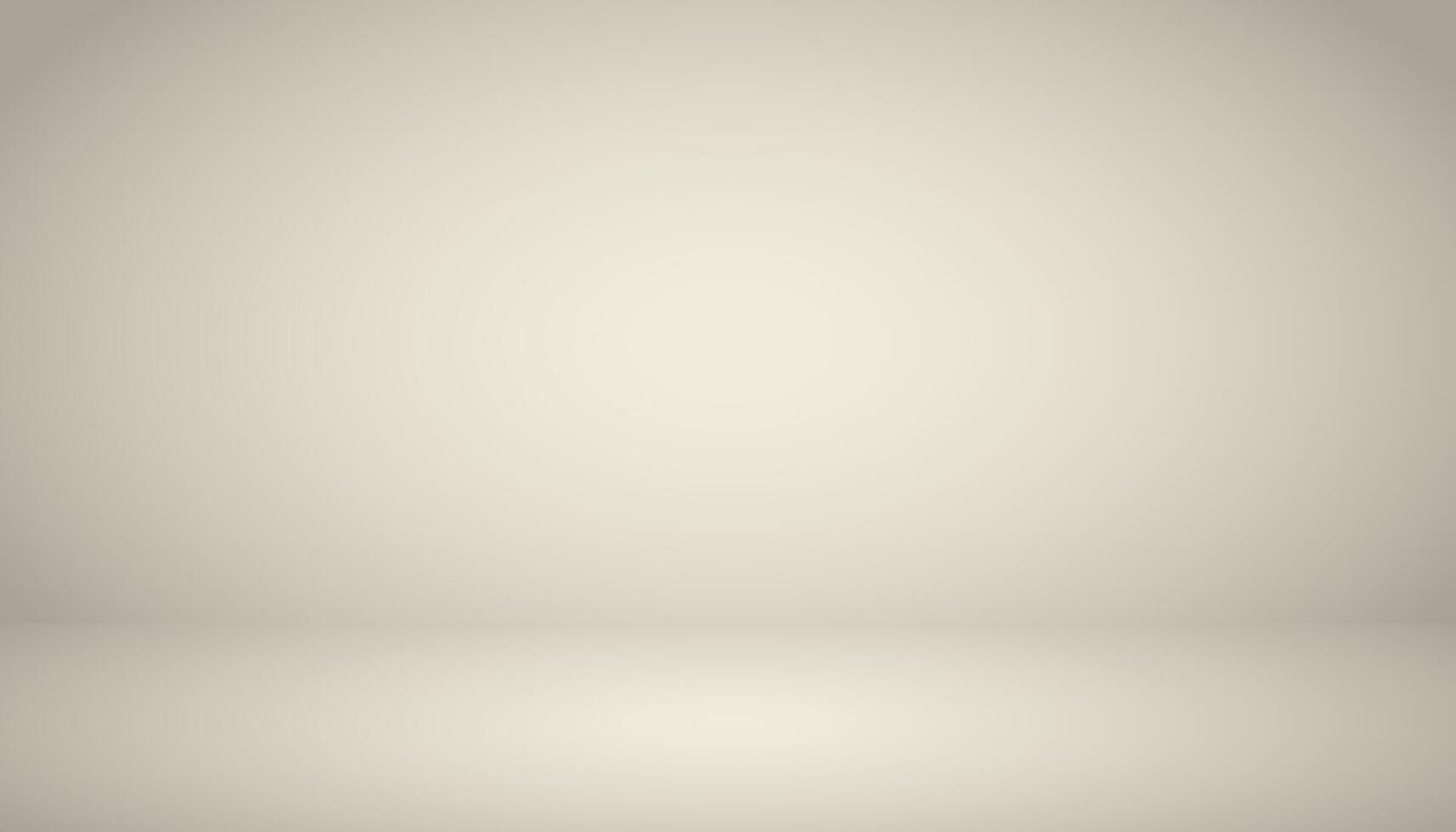 Abstract background. The studio space is empty. With a smooth and soft beige color. vector