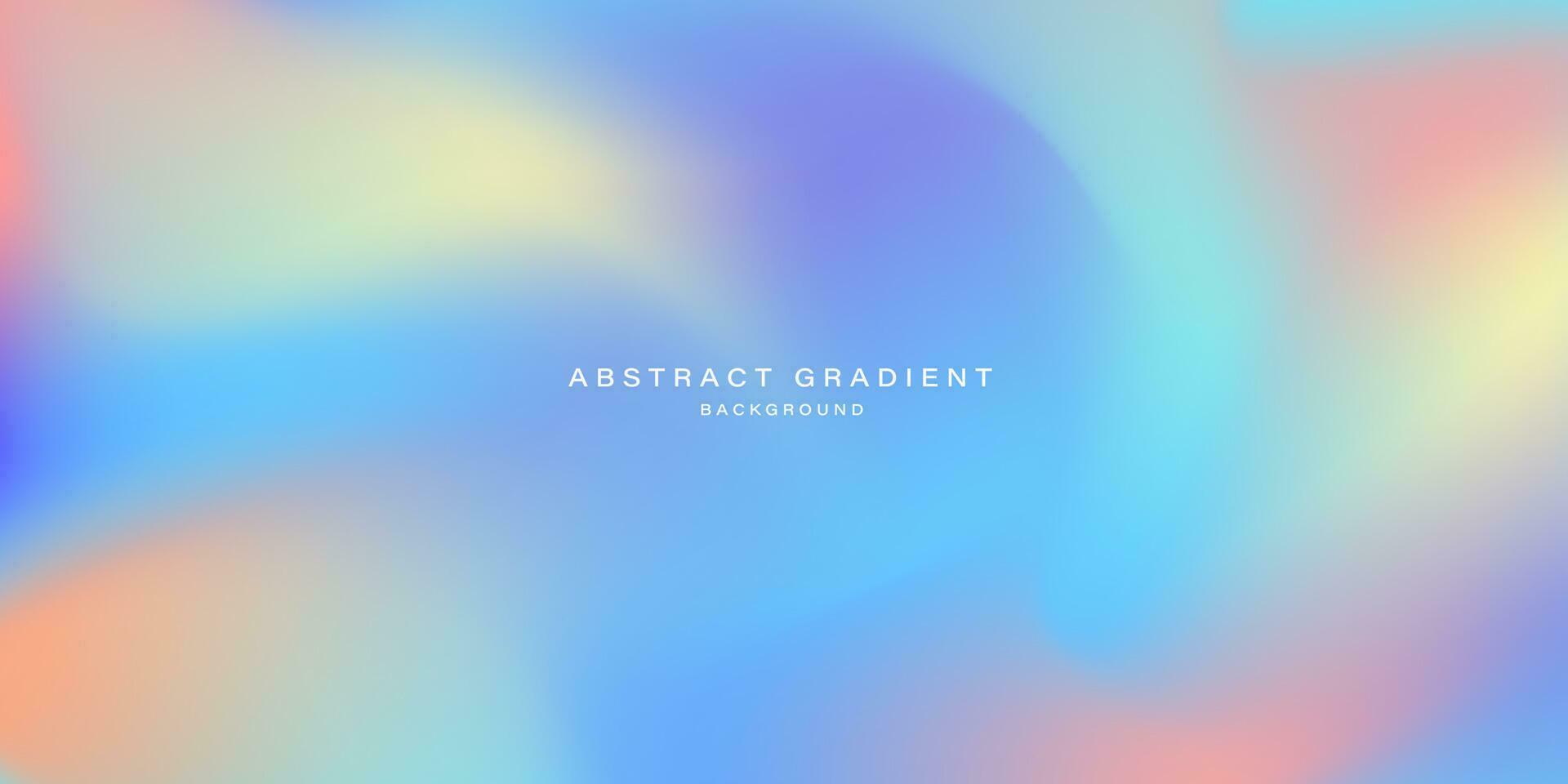 Abstract colorful gradient background design. Vector illustration