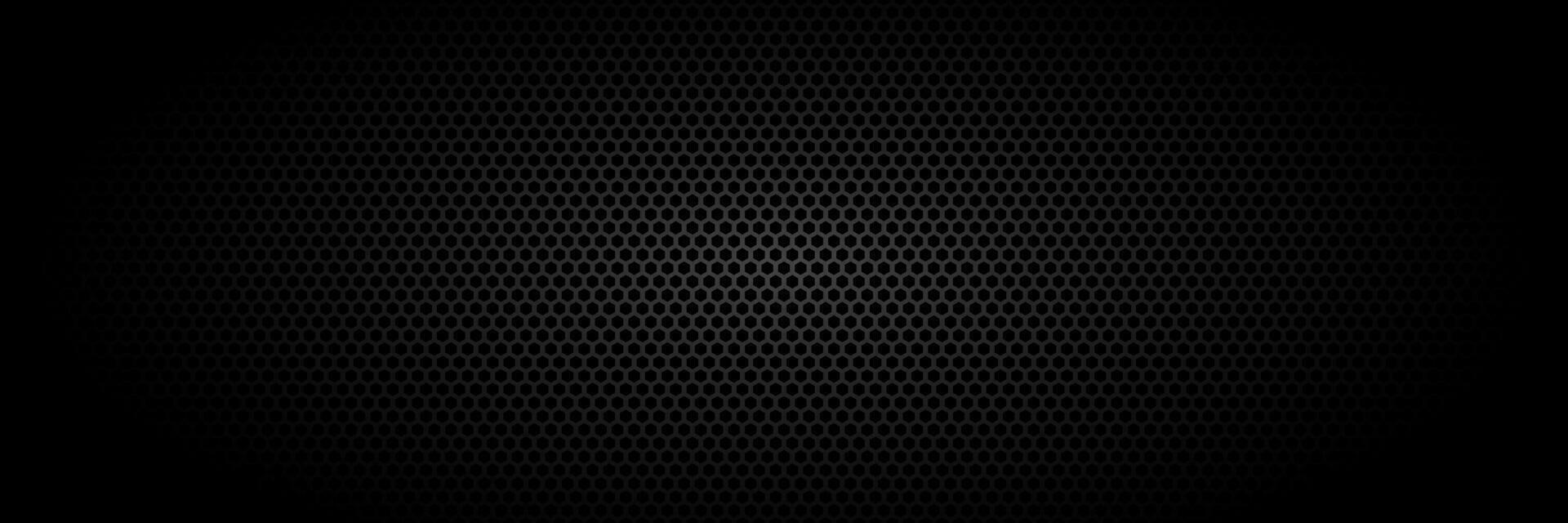 Abstract black background with Metallic texture pattern. Vector illustration