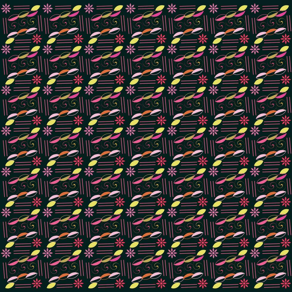 Seamless and  geometric pattern Design with abstract pattern background design template vector