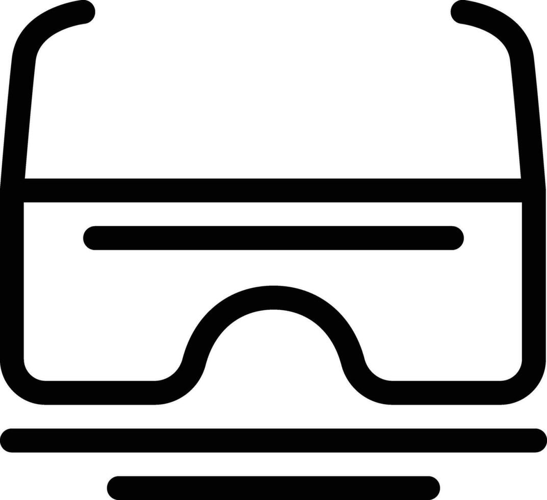 3d glasses for download vector