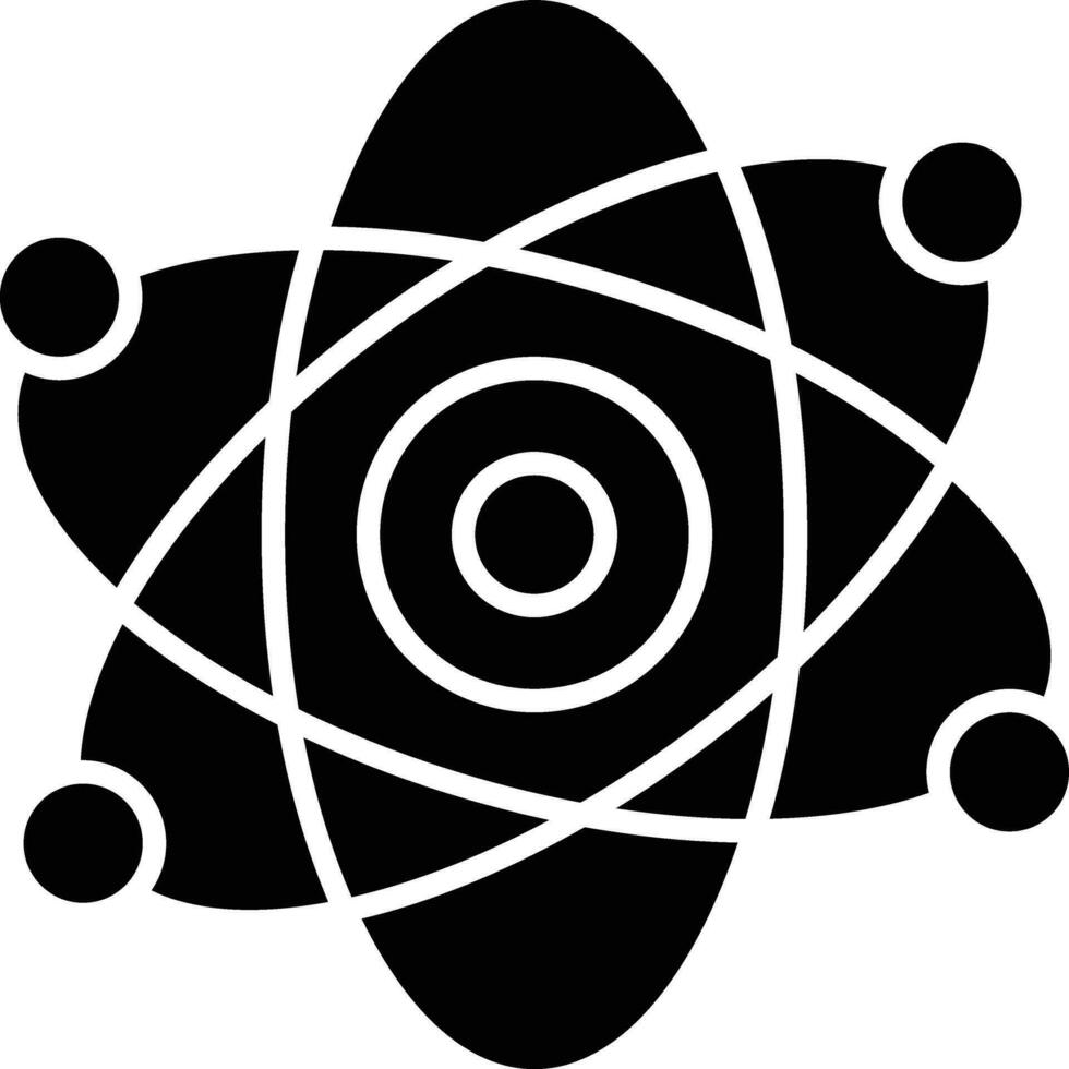 átomo gratis icono vector