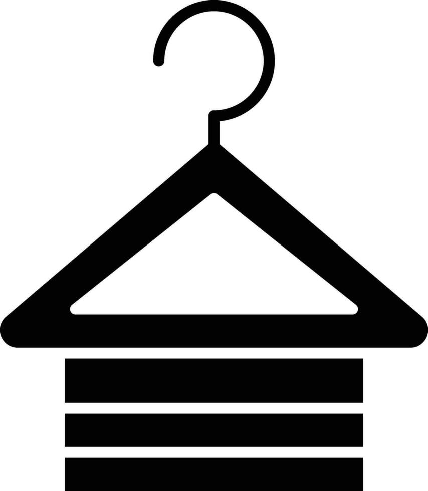 hanger line icon vector
