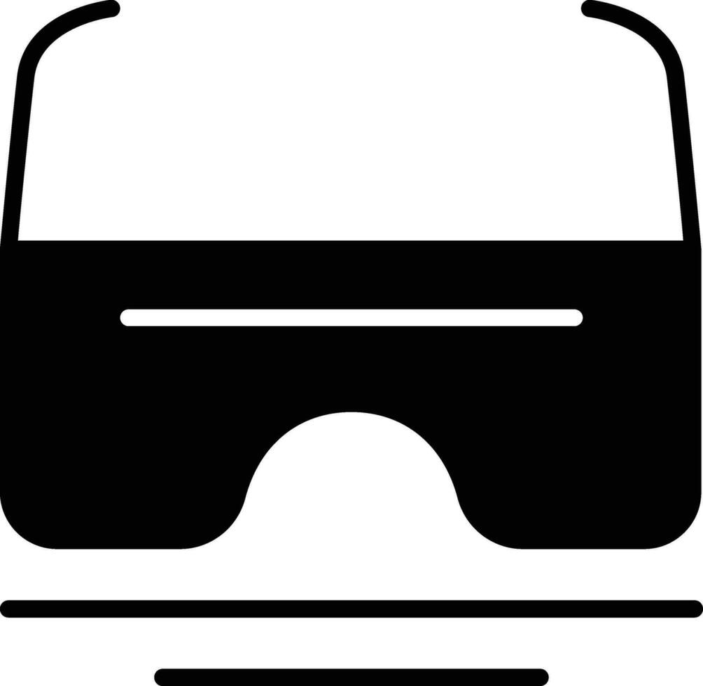 3d glasses for download vector