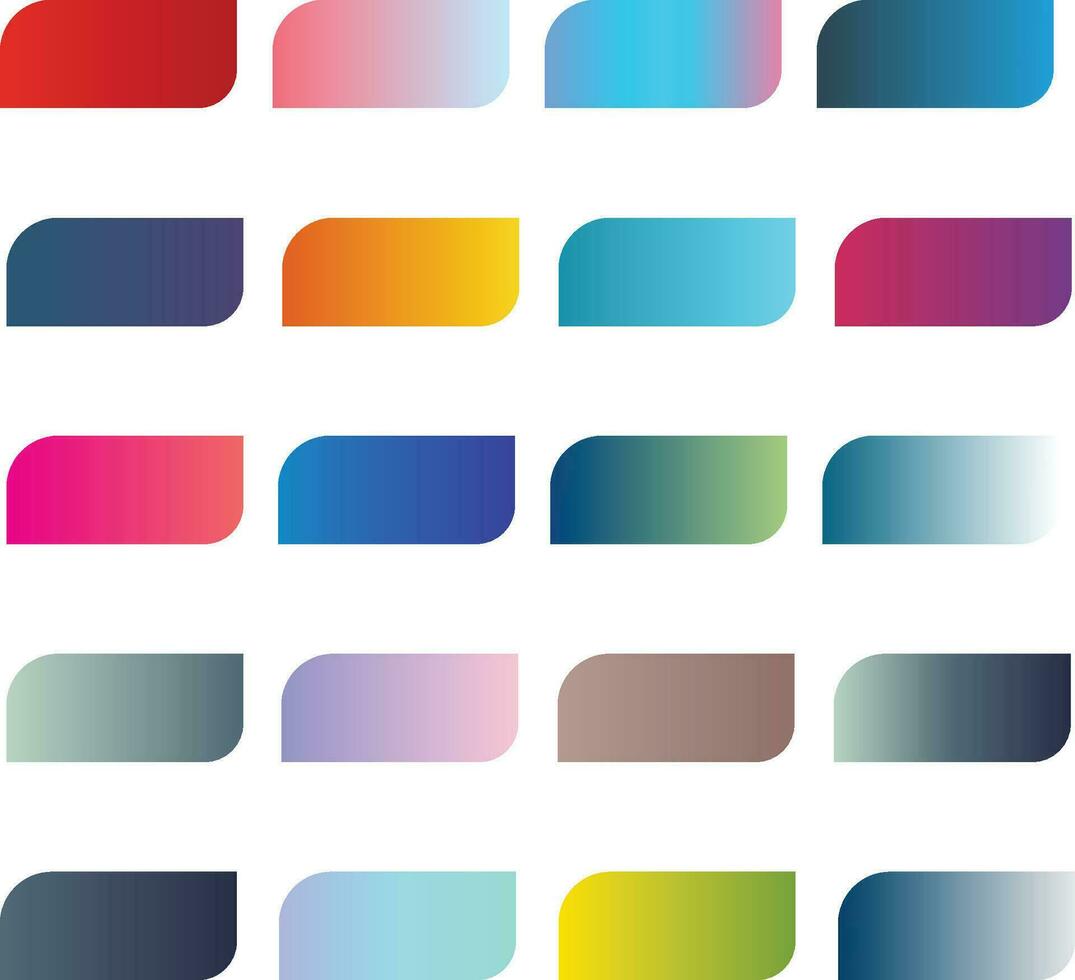 Round Gradient color vector