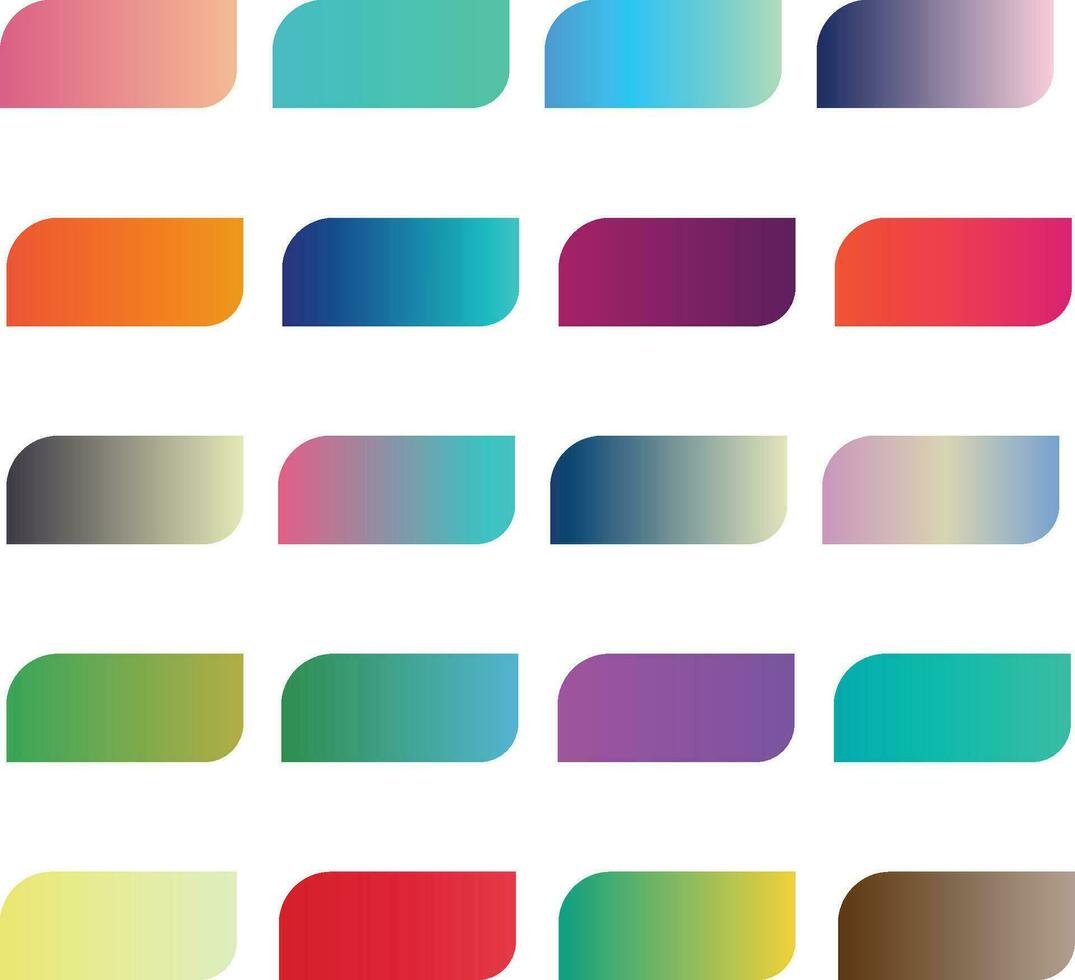 Round Gradient color vector