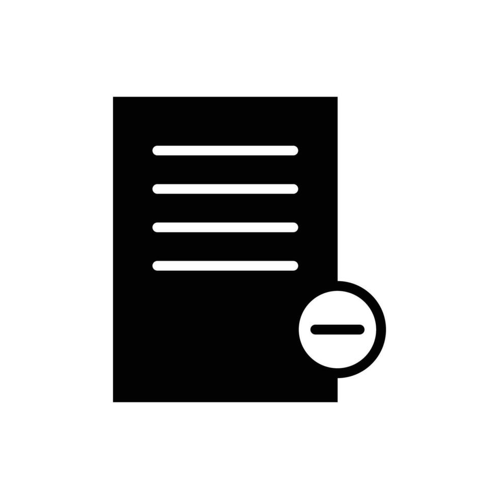 Document and files vector icon. Add file. Delete file icon. Office files and documents icon. EPS 10 illustration of isolated document symbol pictogram