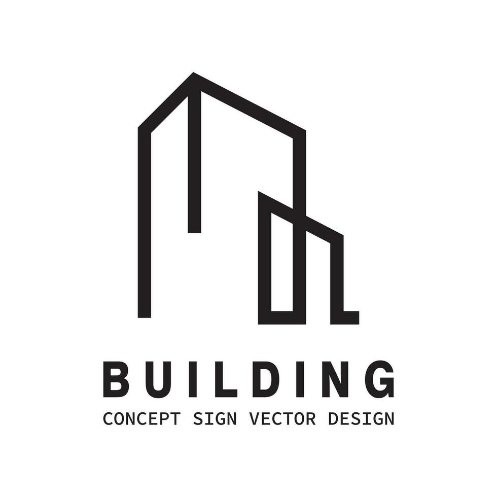 Building Logo Vector Design Template