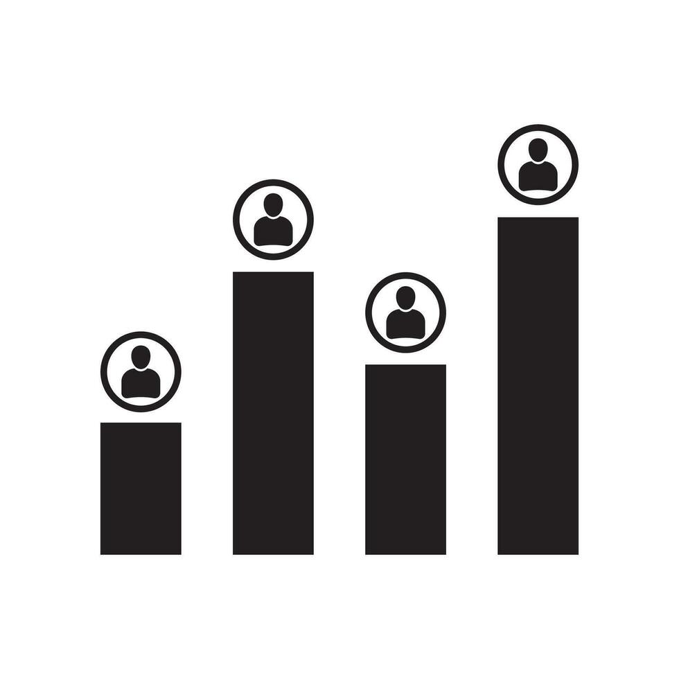 exit polling icon on white background. exit polling logo. flat style. vector