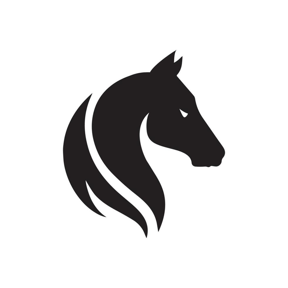 the concept of a horse's head vector