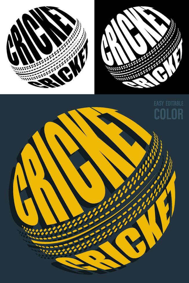 volumétrico letras con nombre Grillo en antecedentes de Deportes pelota. elemento para impresión y diseño de Deportes competiciones aislado vector